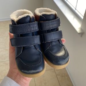 Bobux eu 23 navy blue boys boots